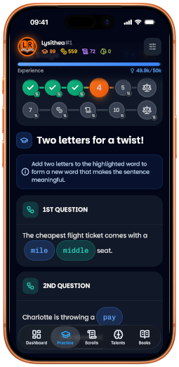 LexRune - Vocabulary Practice