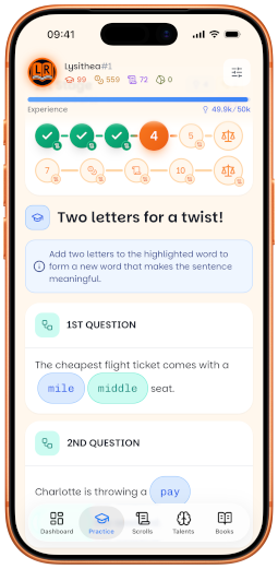 LexRune - Vocabulary Practice